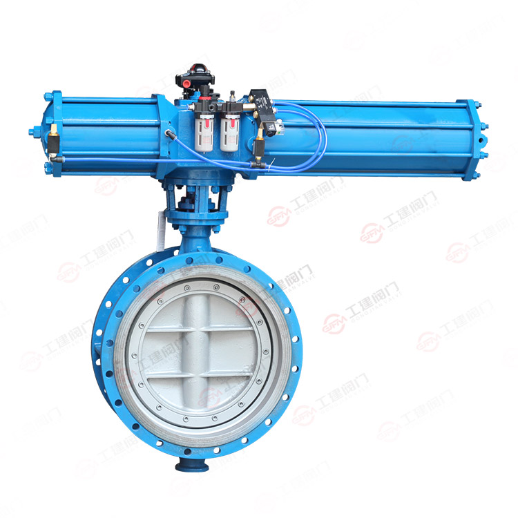 气动法兰蝶阀