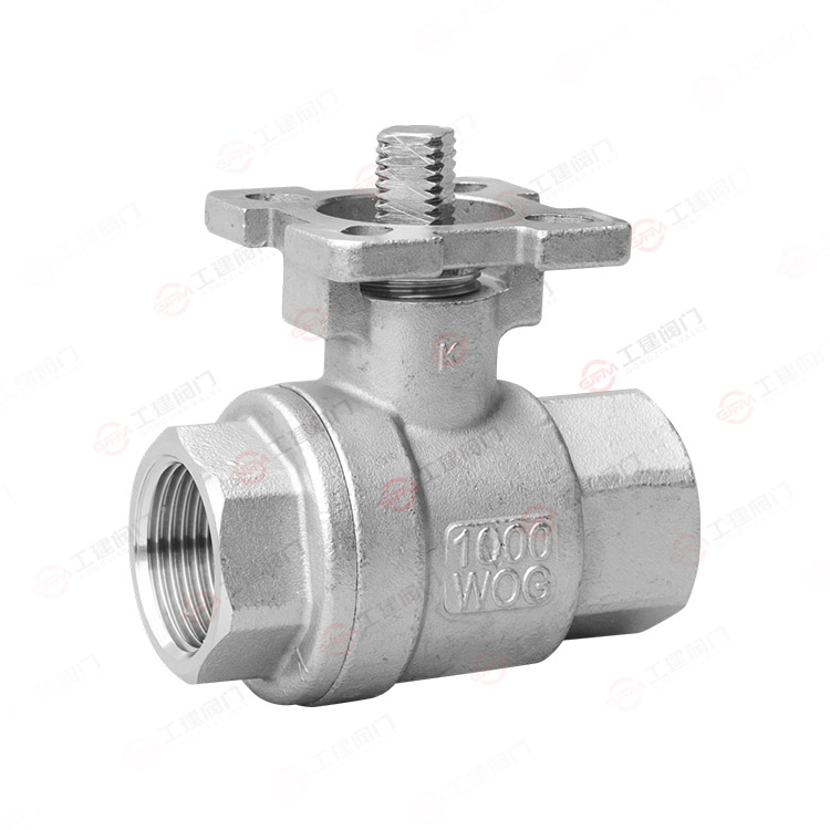 二片式高平台球阀