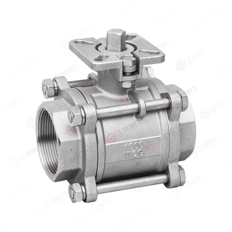 三片式高平台球阀